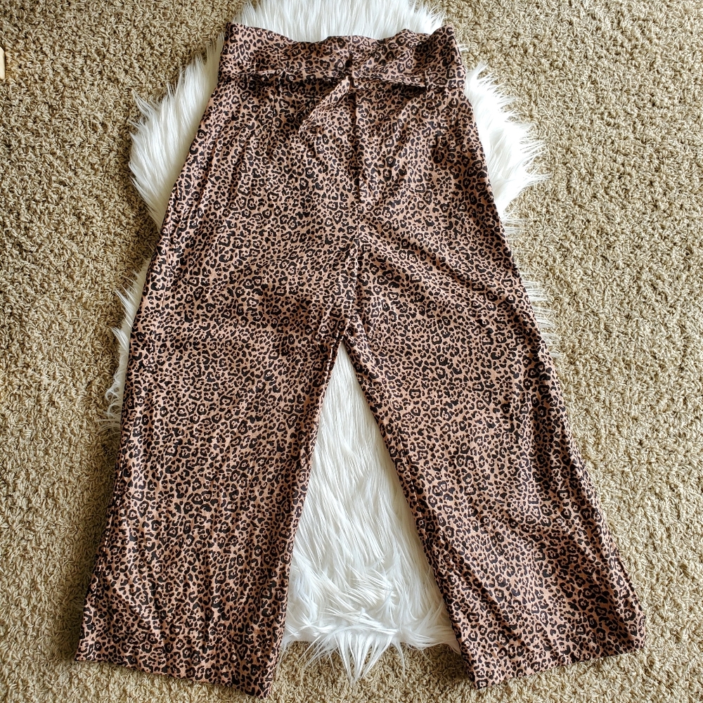 Reformation Jackie Bengal Print Wide Leg Pants - Picture 2 of 6